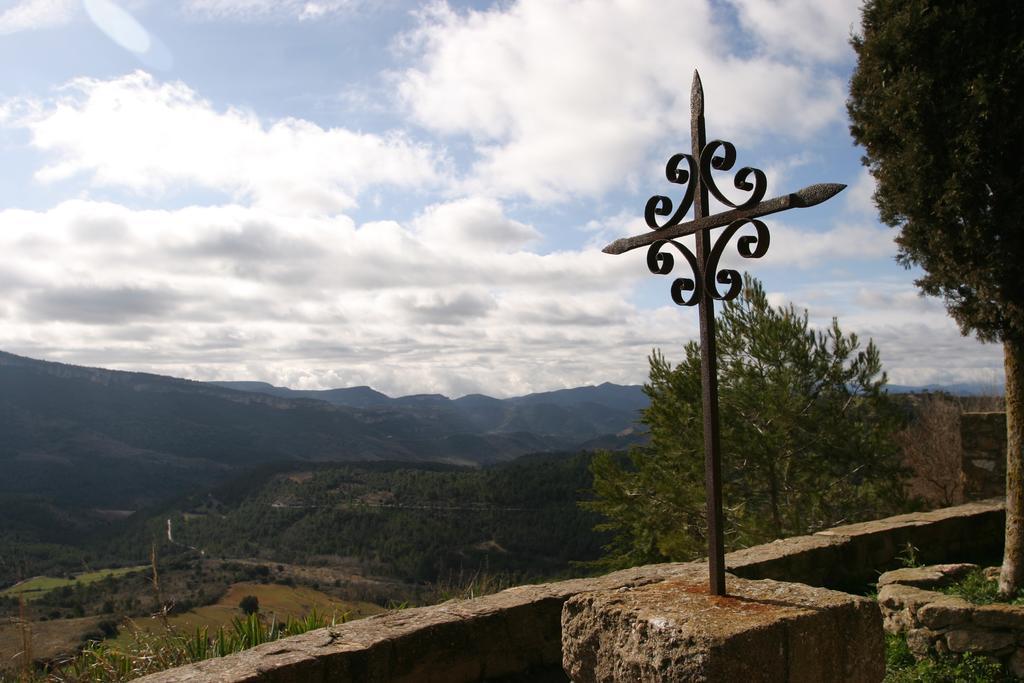 Pla Del Castell I Pension Albarca Buitenkant foto